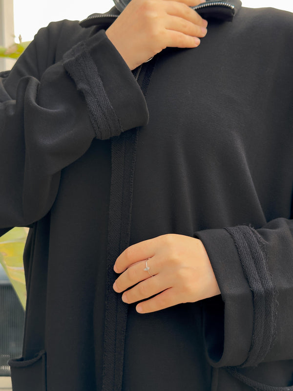 Urban sweat dress - Black