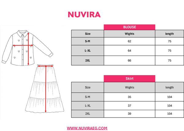 Pearl-Embellished Koresha Two-Piece Set – Fuchsia