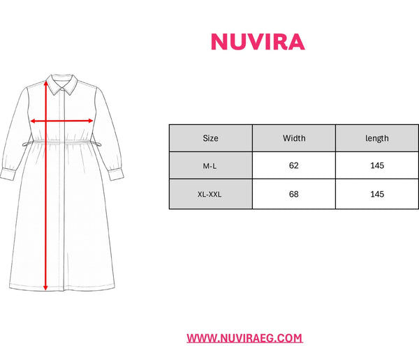 Button Front Cinched Shirt Dress– Soft Beige - NUVIRA - 