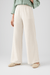 Linen Wide Pant – Sand Beige - NUVIRA - 