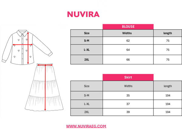 Pearl - Embellished Koresha Two - Piece Set – Black - NUVIRA - 