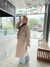 Premium Gabardine Modular Coat – Beige - NUVIRA - 